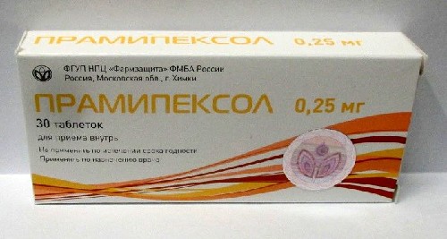ПРАМИПЕКСОЛ  0,00025 N30 ТАБЛ /ФАРМЗАЩИТА/ инструкция по применению