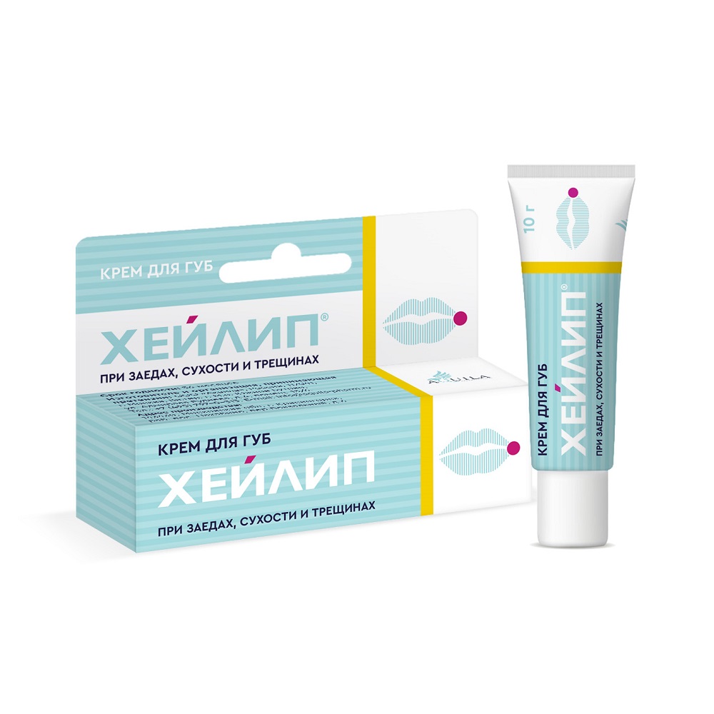 Изображение товара Восстанавливающий крем для губ хейлип 10 гр - защита и увлажнение при заедах