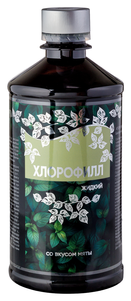 Изображение товара Хлорофилл жидкий 500 мл флакон/вкус мяты