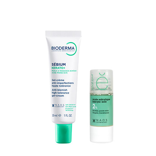 Изображение товара Набор BIODERMA SEBIUM КЕРАТО+ ГЕЛЬ-КРЕМ 30МЛ + ETAT PUR СЫВОРОТКА С САЛИЦИЛОВОЙ КИСЛОТОЙ 2% 15МЛ Изображение товара Набор BIODERMA SEBIUM КЕРАТО+ ГЕЛЬ-КРЕМ 30МЛ + ETAT PUR СЫВОРОТКА С САЛИЦИЛОВОЙ КИСЛОТОЙ 2% 15МЛ