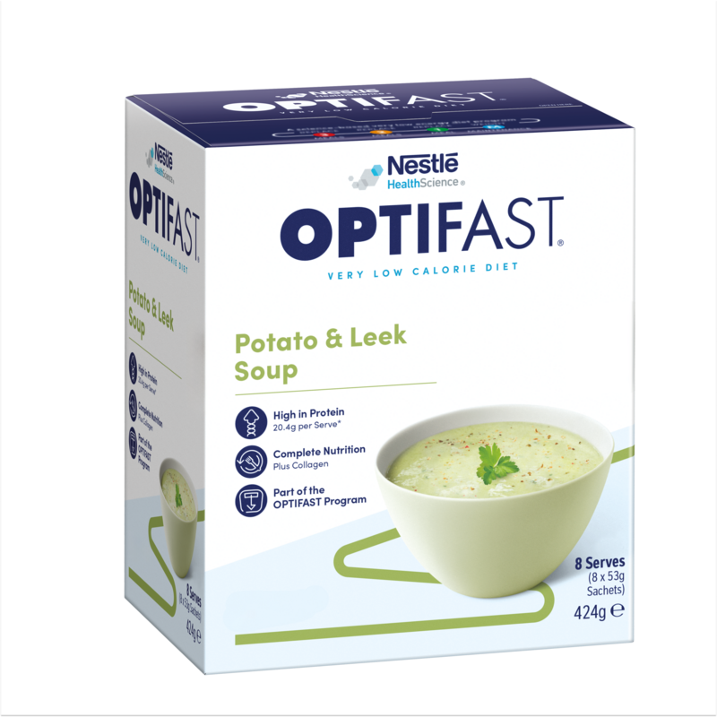 Изображение товара Нестле Оптифаст суп картофельный с луком порей 424 г для снижения веса