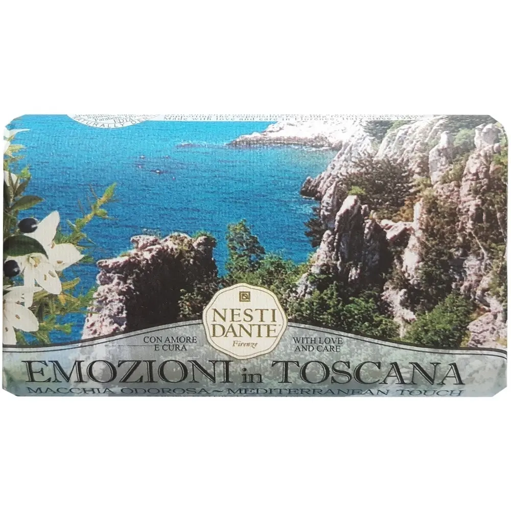 Изображение товара Nesti Dante Emozioni in Toscana Мыло прикосновение средиземноморья 250 гр Изображение товара Nesti Dante Emozioni in Toscana Мыло прикосновение средиземноморья 250 гр