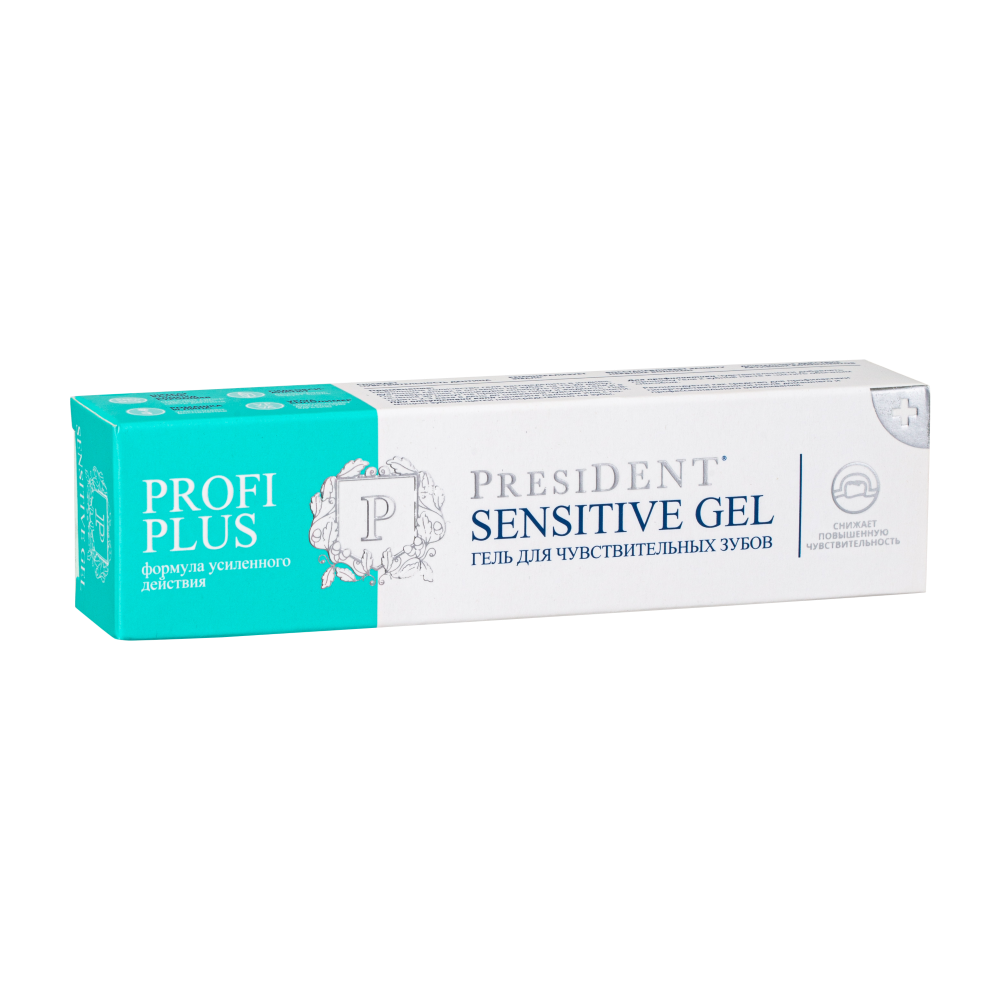 President profi plus sensitive gel гель для чувствительных зубов 30 мл -  цена 298 руб., купить в интернет аптеке в Москве President profi plus  sensitive gel гель для чувствительных зубов 30 мл, инструкция по применению