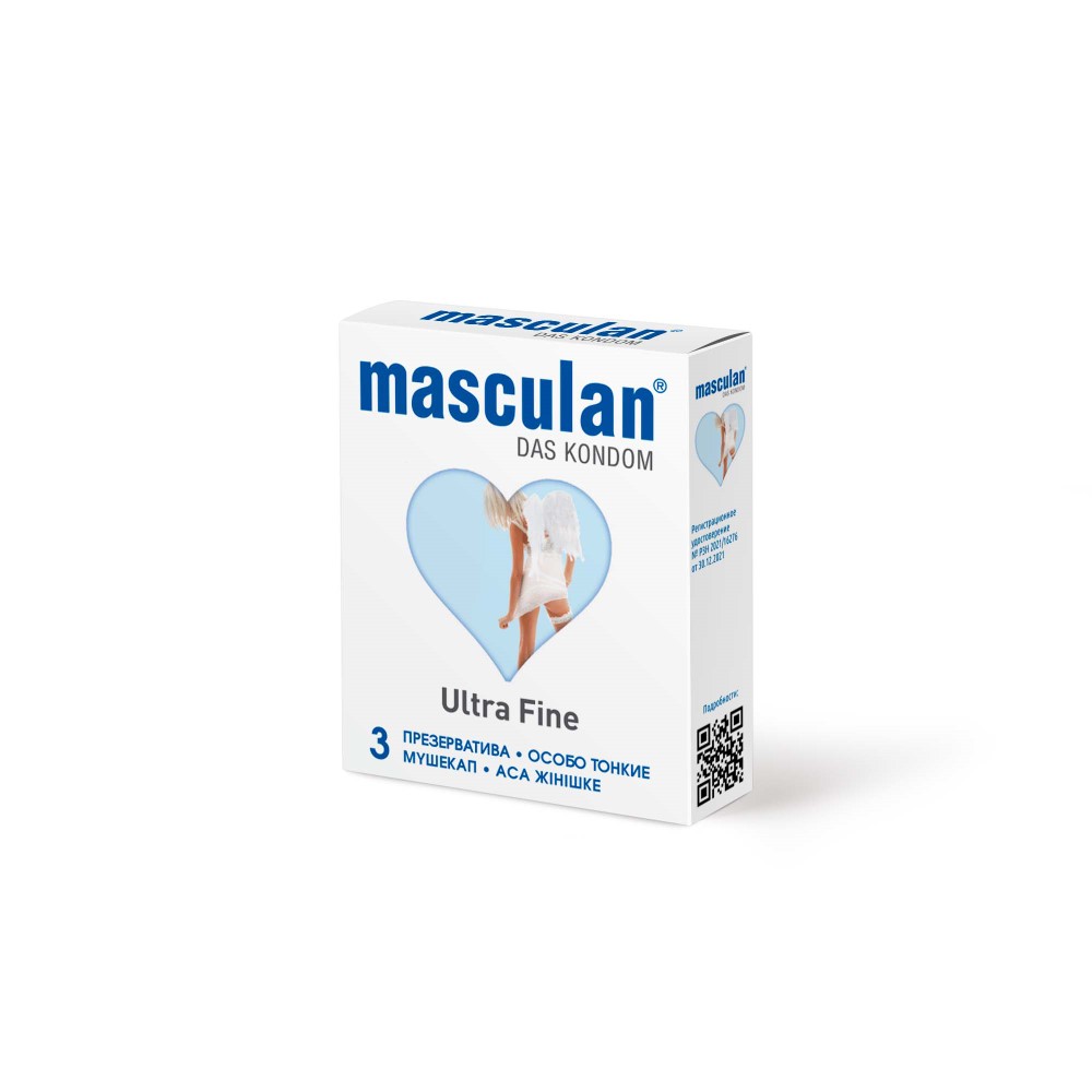 Изображение товара Презервативы masculan ultra fine 3 шт.