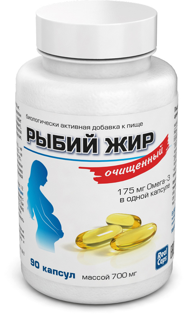 Изображение товара Рыбий жир очищенный 700 мг 90 капсул для здоровья