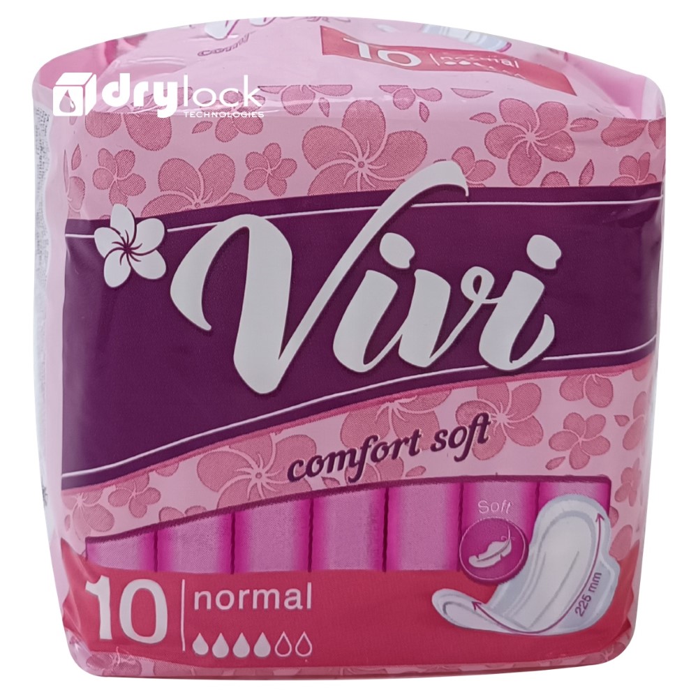 Vivi прокладки женские comfort soft normal 10 шт. - цена 188 руб., купить в  интернет аптеке в Сковородино Vivi прокладки женские comfort soft normal 10  шт., инструкция по применению