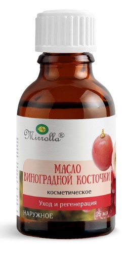 Изображение товара Мирролла масло виноградной косточки косметическое 25 мл