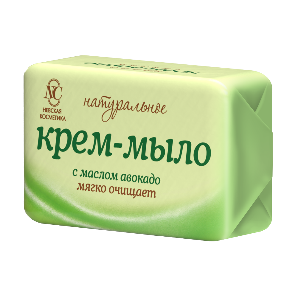 Изображение товара Невская косметика натуральное крем-мыло туалетное твердое с маслом авокадо 90 гр
