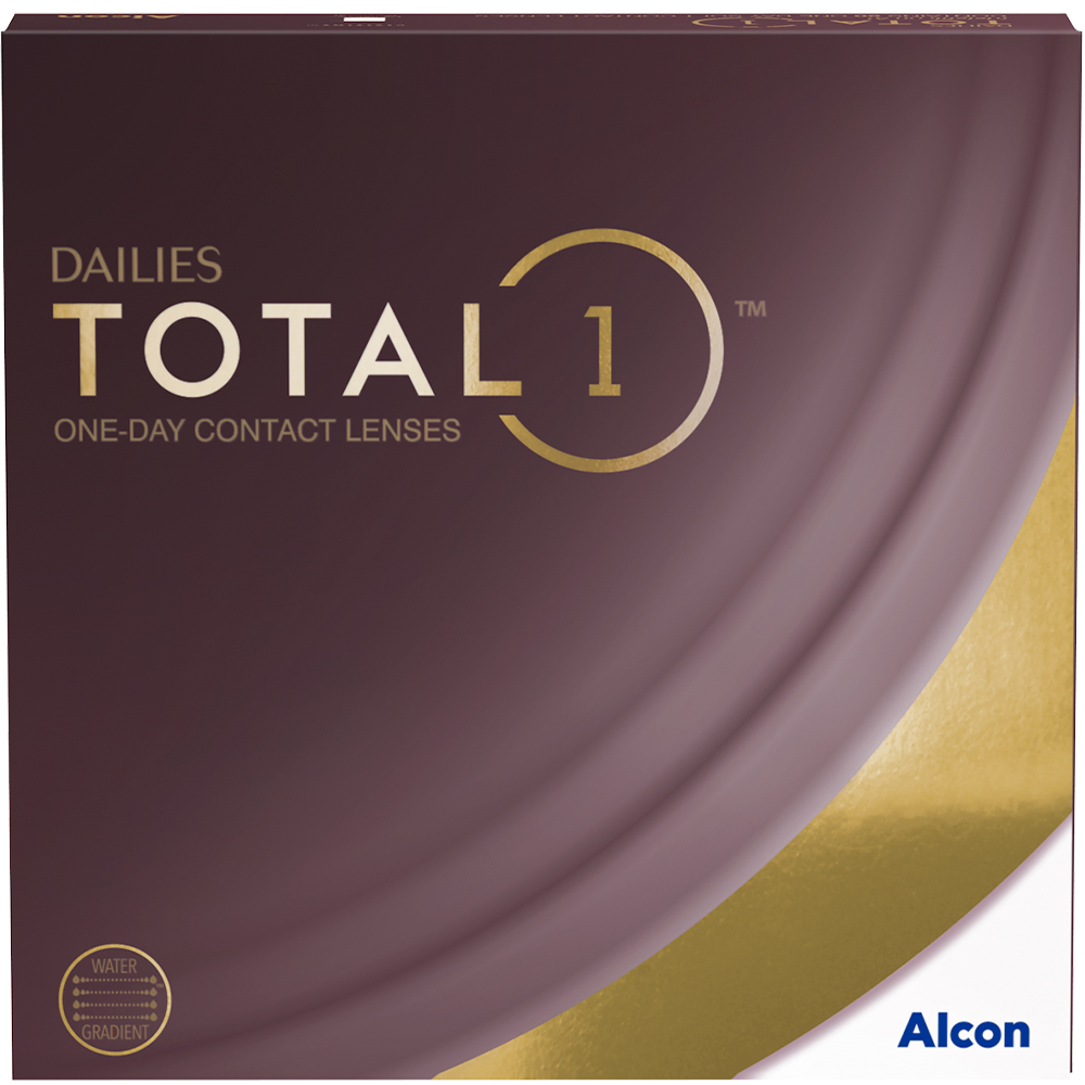 Изображение товара Alcon Dailies Total 1 однодневные водоградиентные контактные линзы -2,00 90 шт