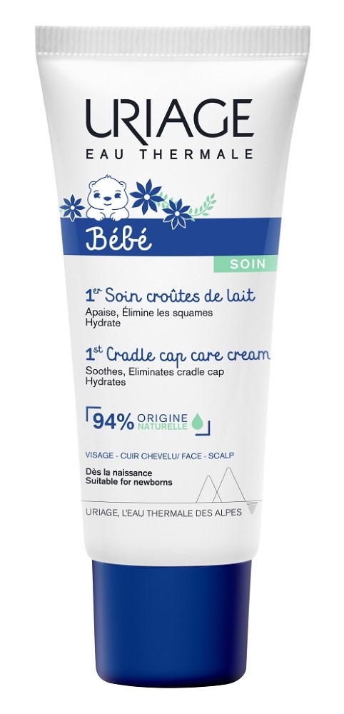 Изображение товара Uriage Bebe Крем от молочных корочек 40 мл для чувствительной кожи малышей