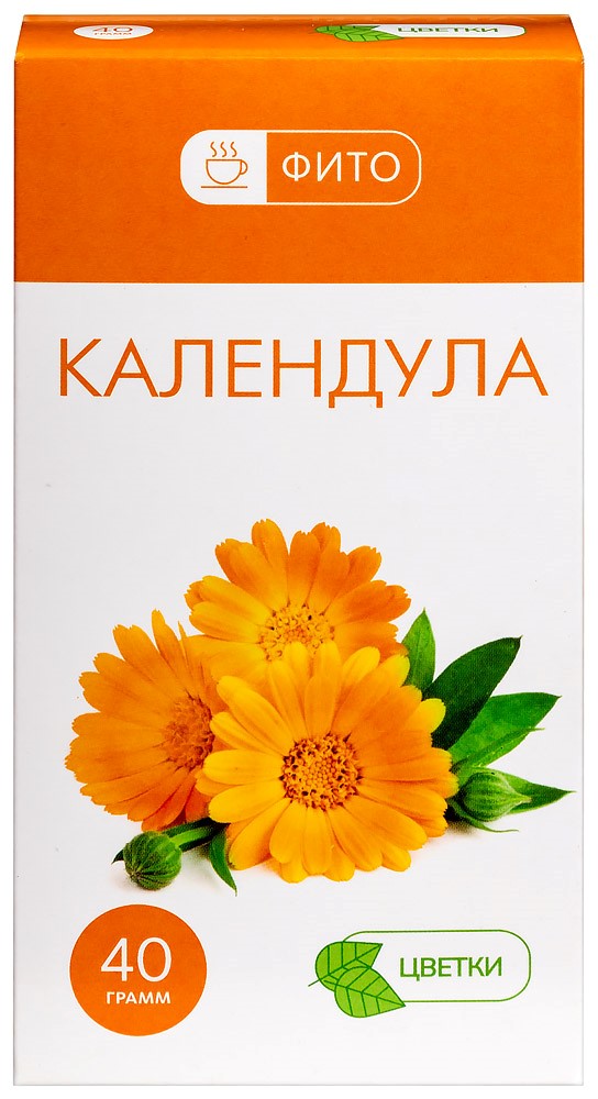 Изображение товара ФИТО КАЛЕНДУЛА ЦВЕТКИ 40,0 /ЭРКАФАРМ