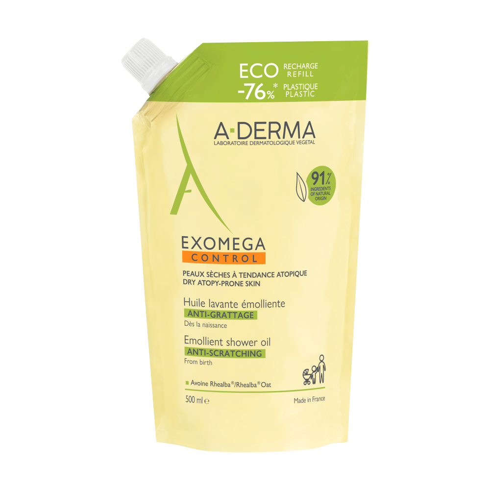 Изображение товара A-derma exomega control смягчающее масло для душа 500 мл