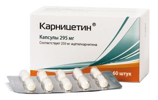 КАРНИЦЕТИН 0,295 N60 КАПС инструкция по применению