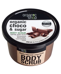 Изображение товара Organic shop скраб для тела бельгийский шоколад 250 мл натуральный уход