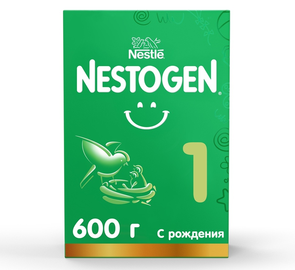 Изображение товара Nestogen 1 смесь детская сухая с омега-3 и лактобактериями 600 г Изображение товара Nestogen 1 смесь детская сухая с омега-3 и лактобактериями 600 г