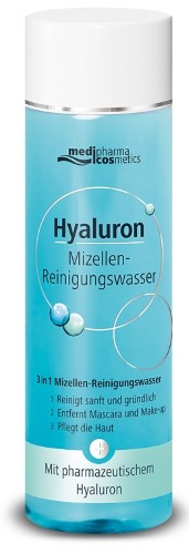 Изображение товара Мицеллярная вода Medipharma cosmetics hyaluron 200 мл для очищения кожи лица