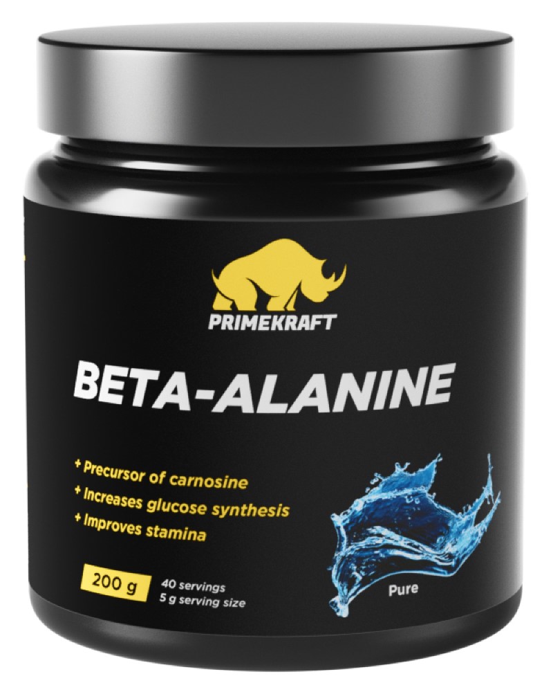 Prime kraft beta-alanine 200 гр - цена 512.80 руб., купить в интернет  аптеке в Оренбурге Prime kraft beta-alanine 200 гр, инструкция по применению