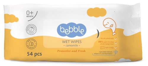 Изображение товара Bebble влажные салфетки 54 шт.