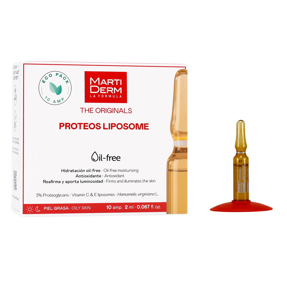 Изображение товара Martiderm the originals ампулы протеос с липосомами 2 мл 10 шт - увлажнение и осветление кожи