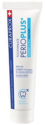 Изображение товара Curaprox зубная паста perio plus support 75 мл для десен и профилактики воспалений