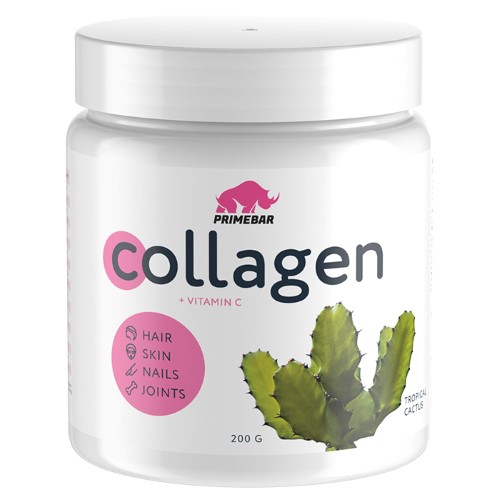 Изображение товара Primebar коллаген со вкусом тропический кактус 200 гр порошок для кожи суставов и костей