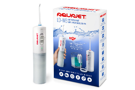 Читать статью "Портативный ирригатор AQUAJET LD-M3 с уникальной системой DAF"