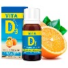 Купить Витамин д vita d3/вита д 3 10 мл флакон с крышкой-капельницей жидкость со вкусом апельсина цена
