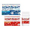 Купить Набор витамины для женщин: Компливит Кальций Д3 Форте с коллагеном №60 + Компливит №60 - со скидкой цена