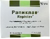 Купить Рапиклав 875 мг + 125 мг 14 шт. таблетки, покрытые пленочной оболочкой цена