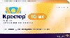 Купить Крестор 10 мг 126 шт. таблетки, покрытые пленочной оболочкой цена