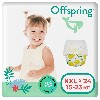 Купить Offspring подгузники-трусики детские xxl/15-23 кг 24 шт./лимоны цена