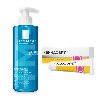 Купить Набор La Roche-Posay Effaclar очищающий пенящийся гель для жирной кожи 400мл + Клиндовит гель 30г цена