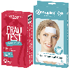 Купить Набор: Тест для определения менопаузы FRAUTEST 2 шт.+ Extraplast пластырь от головной боли №2 цена