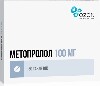 Купить Метопролол 100 мг 50 шт. таблетки цена