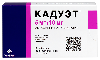 Купить Кадуэт 5 мг + 10 мг 30 шт. таблетки, покрытые пленочной оболочкой цена