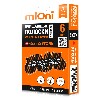 Купить Mioni полоски очищающие для носа от черных точек черный уголь 6 шт. цена