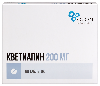 Купить Кветиапин 200 мг 60 шт. таблетки, покрытые пленочной оболочкой цена