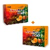 Купить Набор из 2х упаковок Риниколд Хоткап порошок для приготовления раствора для приема внутрь пакет 5 гр 10 шт. апельсин со скидкой  цена