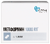 Купить Метформин 1 гр 60 шт. блистер таблетки цена