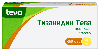 Тизанидин-тева 4 мг 30 шт. таблетки
