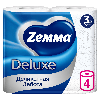 Купить Zemma бумага туалетная многослойная deluxe 4 шт. цена