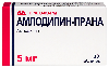 Купить Амлодипин-прана 5 мг 30 шт. таблетки цена