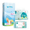 Купить Набор LOVULAR Подгузники Солнечная серия М + пеленки детские по спец цене+ салфетки для детей по спец цене цена