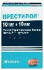 Купить Престилол 10 мг + 10 мг 30 шт. таблетки, покрытые пленочной оболочкой цена