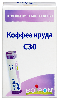 Купить Коффеа круда с30 гомеопатический монокомпонентный препарат растительного происхождения 4 гр гранулы гомеопатические цена