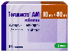 Телмиста АМ 10 мг + 80 мг 84 шт. таблетки