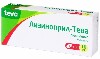 Купить Лизиноприл-тева 10 мг 20 шт. таблетки цена