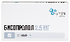 Купить Бисопролол 2,5 мг 30 шт. таблетки, покрытые пленочной оболочкой цена