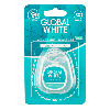 Купить Global white зубная нить свежая мята с хлоргексидином 50 м цена