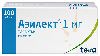 Азилект 1 мг 100 шт. таблетки
